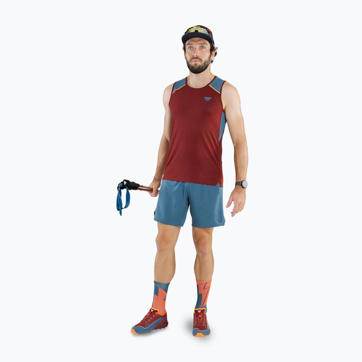 Men's DYNAFIT Alpine Pro 2/1 running shorts mallard blue 2