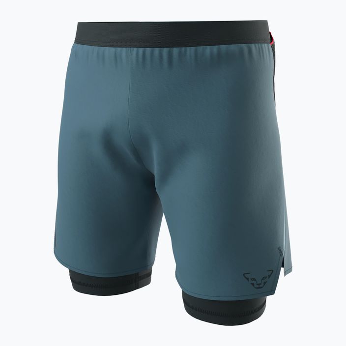 Men's DYNAFIT Alpine Pro 2/1 running shorts mallard blue 4