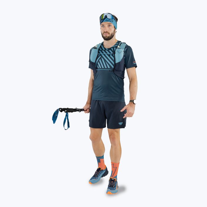 Men's DYNAFIT Alpine blueberry/storm blue running shorts
