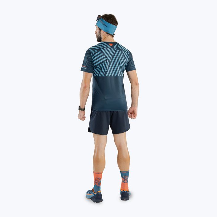 Men's DYNAFIT Alpine blueberry/storm blue running shorts 2