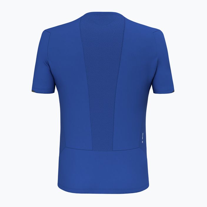 Men's Salewa Pedroc Dry Hyb trekking shirt blue 00-0000028583 5