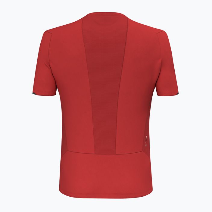 Men's Salewa Pedroc Dry Hyb trekking shirt red 00-0000028583 5