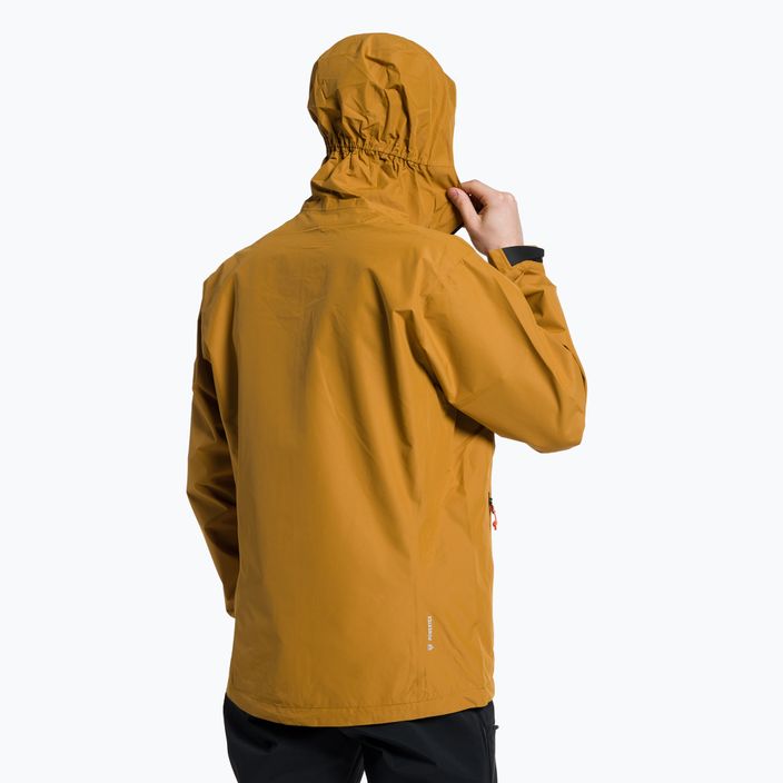 Salewa men's rain jacket Puez Aqua 4 PTX 2.5L brown 00-0000028615 3