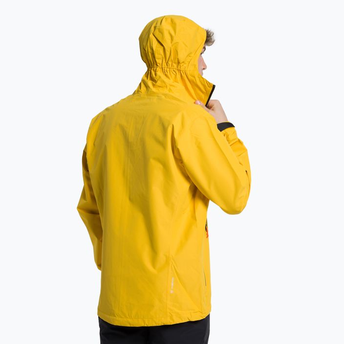 Salewa men's rain jacket Puez Aqua 4 PTX 2.5L yellow 00-0000028615 3
