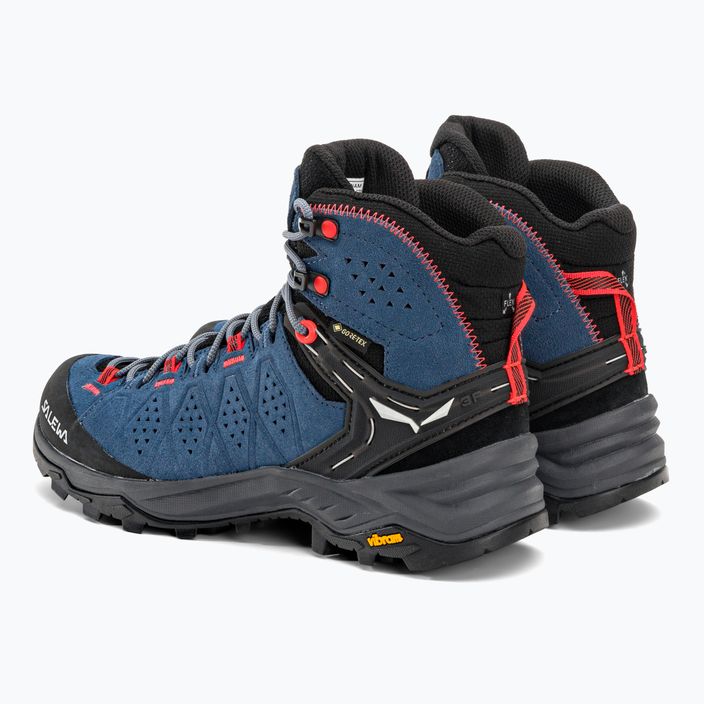 Women's trekking boots Salewa Alp Trainer 2 Mid GTX blue 00-0000061383 3