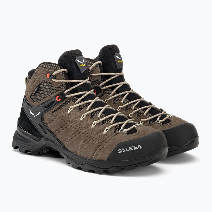 Women's trekking boots Salewa Alp Mate Mid WP beige 00-0000061385 4