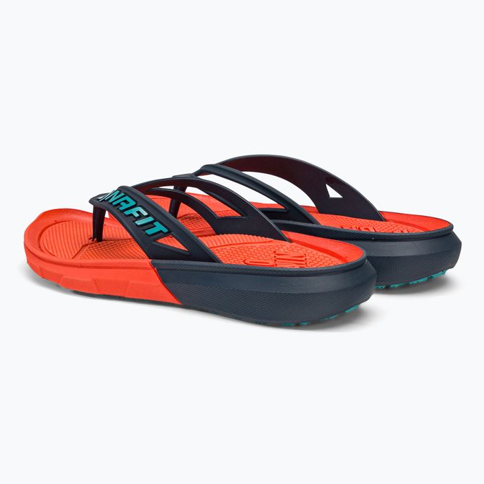 DYNAFIT Podium orange and navy blue flip flops 08-0000064074 3