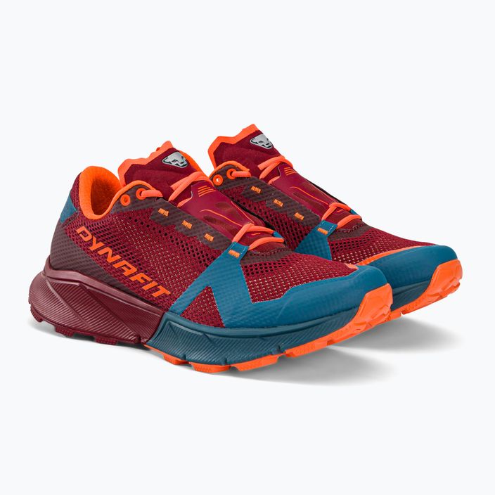 Men's DYNAFIT Ultra 100 running shoe burgundy-blue 08-0000064084 4