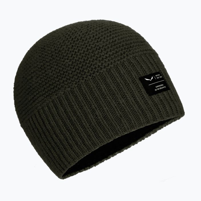 Salewa Sarner 2 Wool winter beanie dark olive