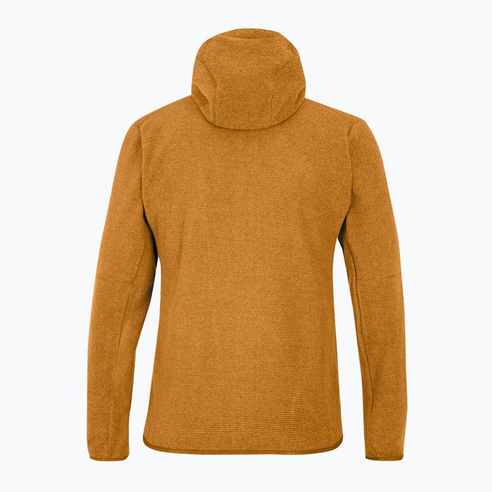 Men's Salewa Nuvolo EN fleece sweatshirt golden brown melange 6