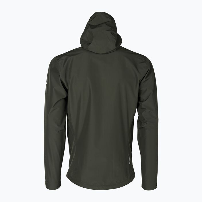 Salewa men's rain jacket Puez Aqua 4 PTX 2.5L dark olive 2