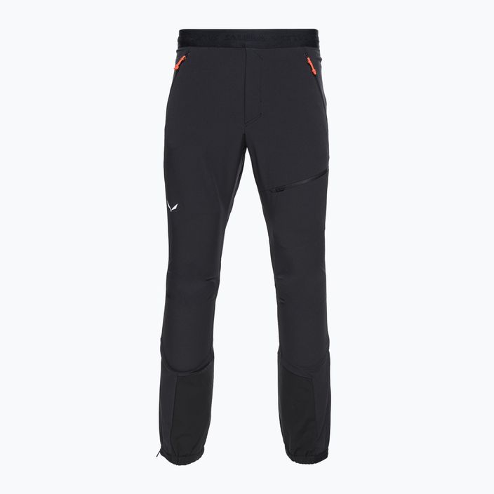 Men's softshell trousers Salewa Sella DST Lights black out
