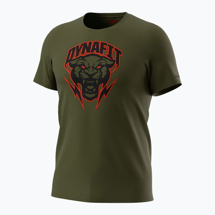 Men's DYNAFIT Graphic CO olive night/tigard T-shirt 5