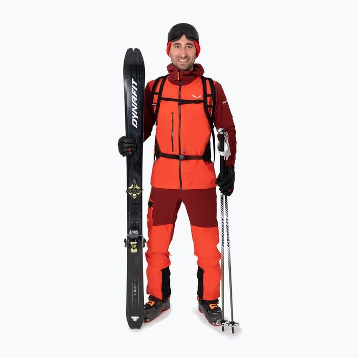 Salewa men's ski jacket Sella Dst Hyb syrah 2
