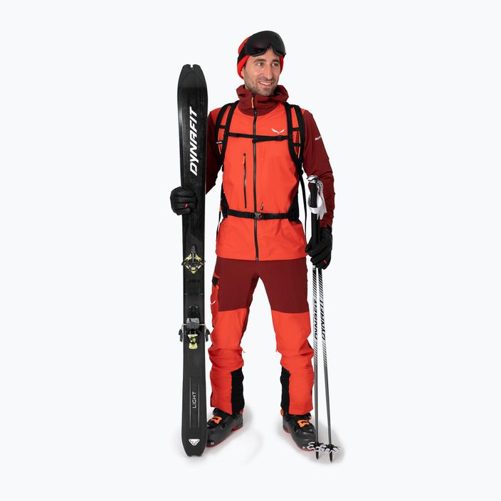 Salewa men's ski jacket Sella Dst Hyb syrah 4