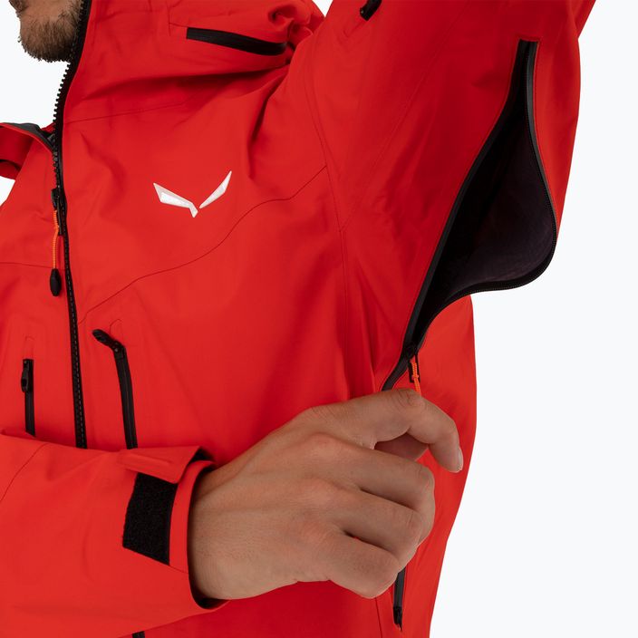 Men's Ortles GTX Pro flame rain jacket 7