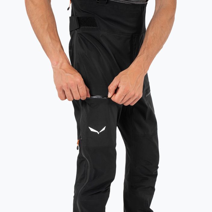 Men's Salewa Ortles Gtx Pro black out membrane trousers 4