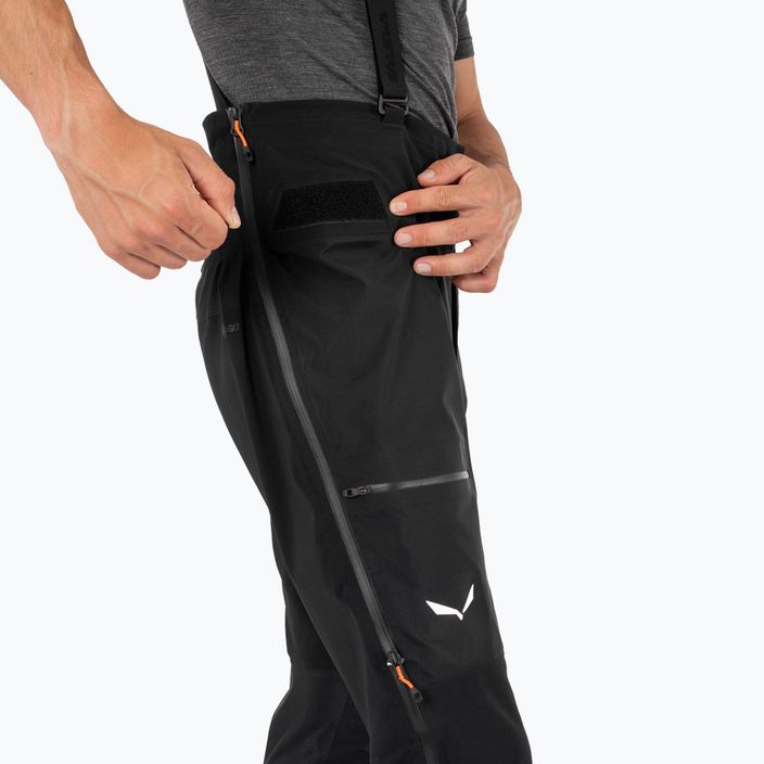 Men's Salewa Ortles Gtx Pro black out membrane trousers 5