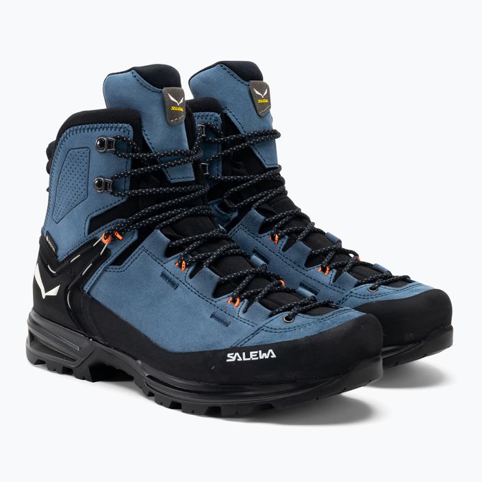 Men's trekking boots Salewa MTN Trainer 2 Mid GTX java blue/black 4