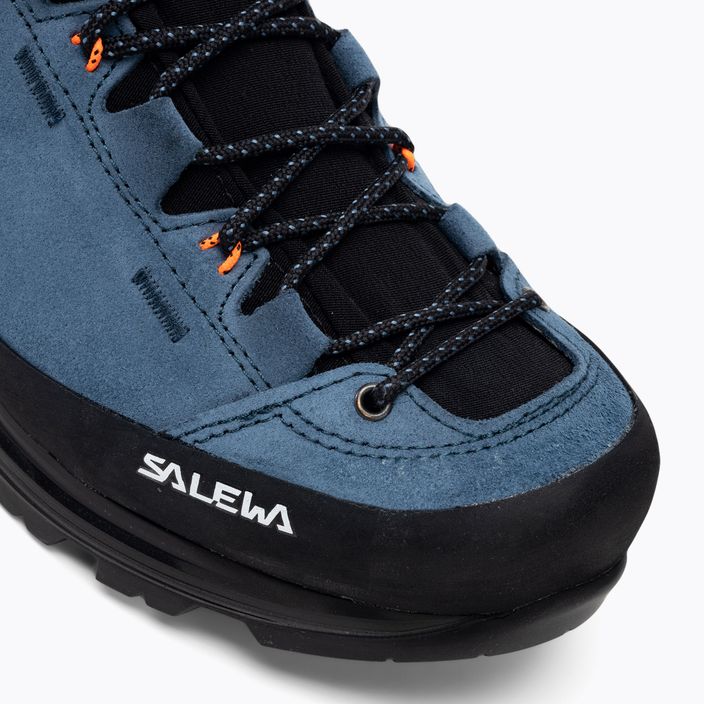 Men's trekking boots Salewa MTN Trainer 2 Mid GTX java blue/black 7
