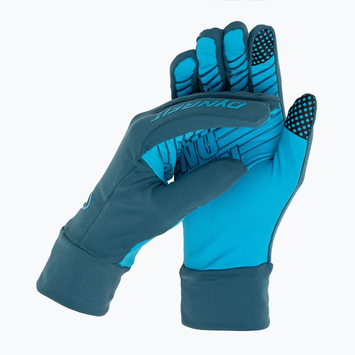 DYNAFIT Ski Gloves Upcycled Light petrol