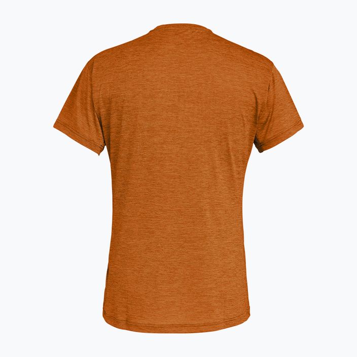 Men's Salewa Puez Melange Dry burnt orange T-shirt 2