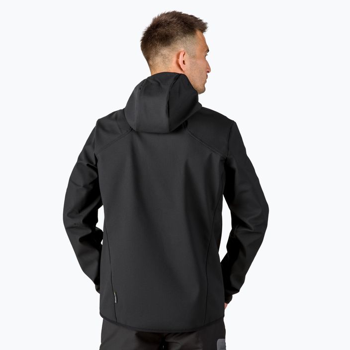 Jack Wolfskin men's softshell jacket Northern Point black 1304001_6000 3