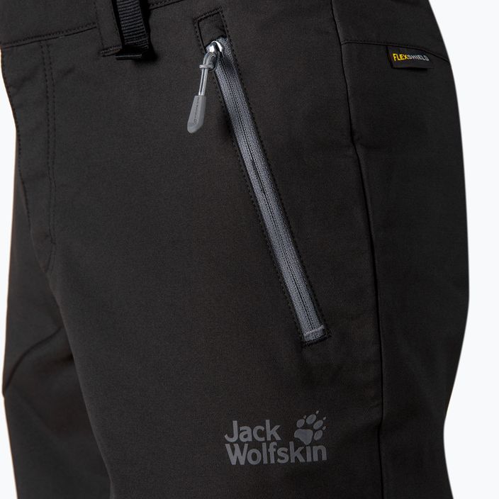 Jack Wolfskin men's Active Track trekking shorts black 1503791_6000 4
