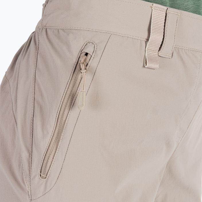 Jack Wolfskin women's Activate Light 3/4 softshell shorts beige 1503721_5041 6