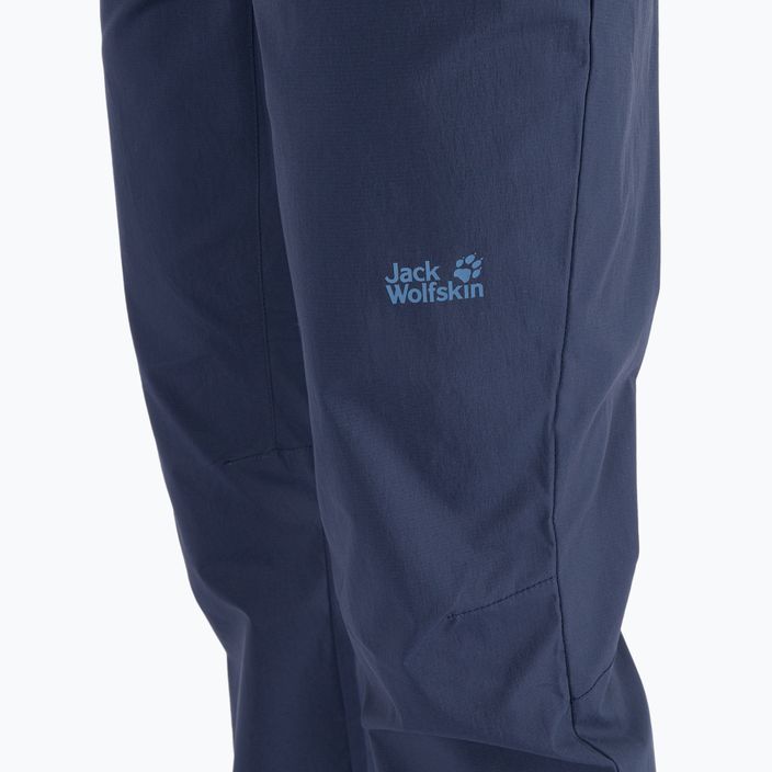 Women's softshell trousers Jack Wolfskin Activate Light navy blue 1503842_1910 5