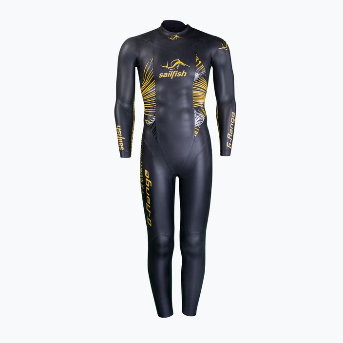 Men's triathlon wetsuit sailfish G-Range 8 black