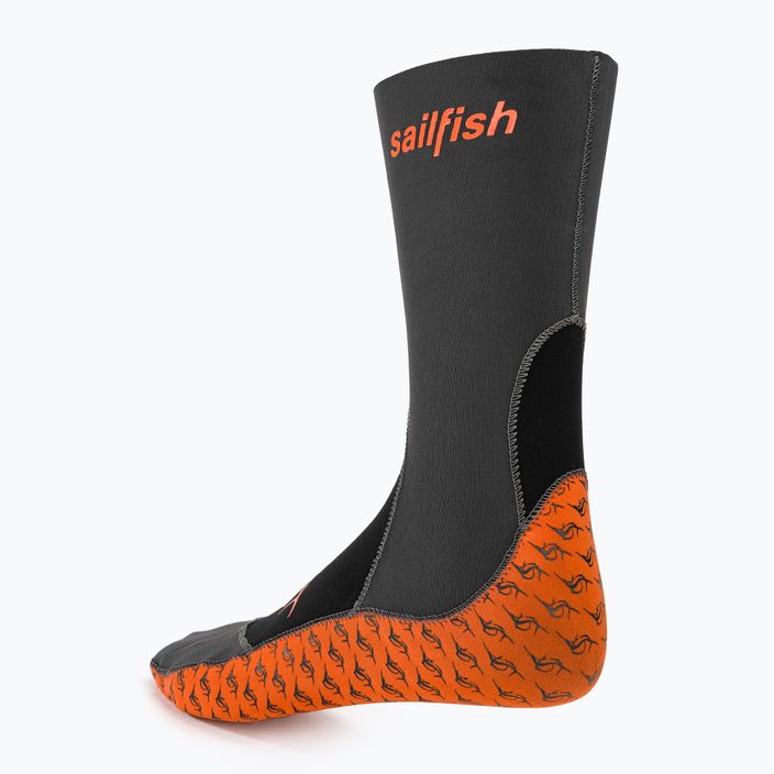Sailfish Neoprene socks black and orange 2