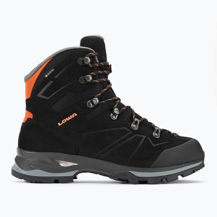 Men's trekking boots LOWA Baldo GTX schwarz/orange 2