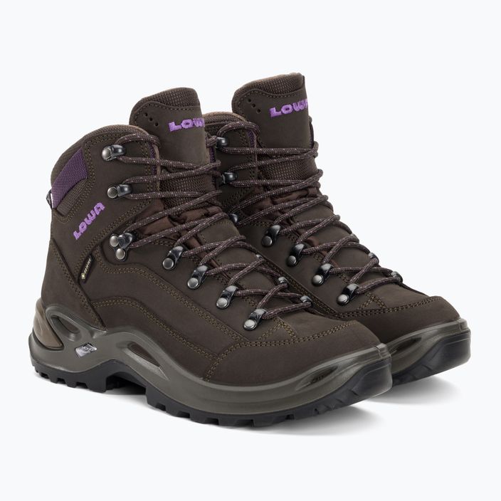 LOWA Renegade GTX Mid schiefer/bombeer shoes 4