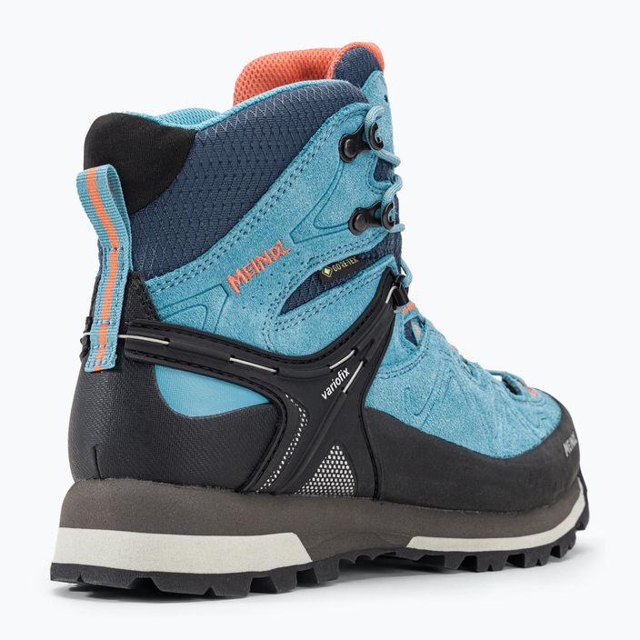 Women's trekking boots Meindl Tonale Lady GTX blue-orange 3843/18 9