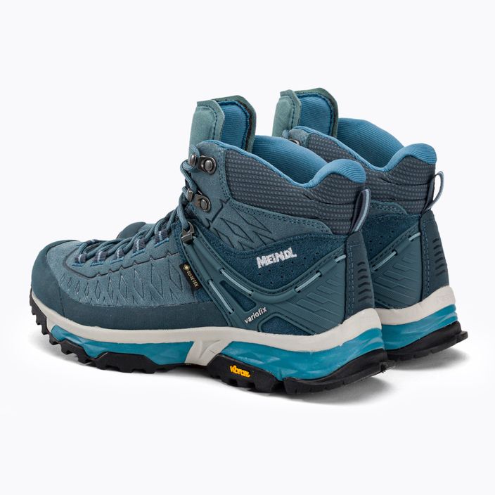 Women's trekking boots Meindl Top Trail Lady Mid GTX blue 4716/93 3