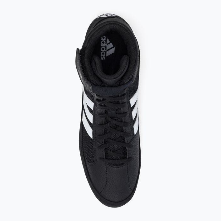 Men's adidas Havoc boxing shoes black AQ3325 6