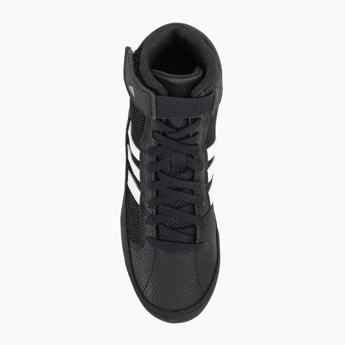 adidas Havoc children's boxing shoes black/white 6