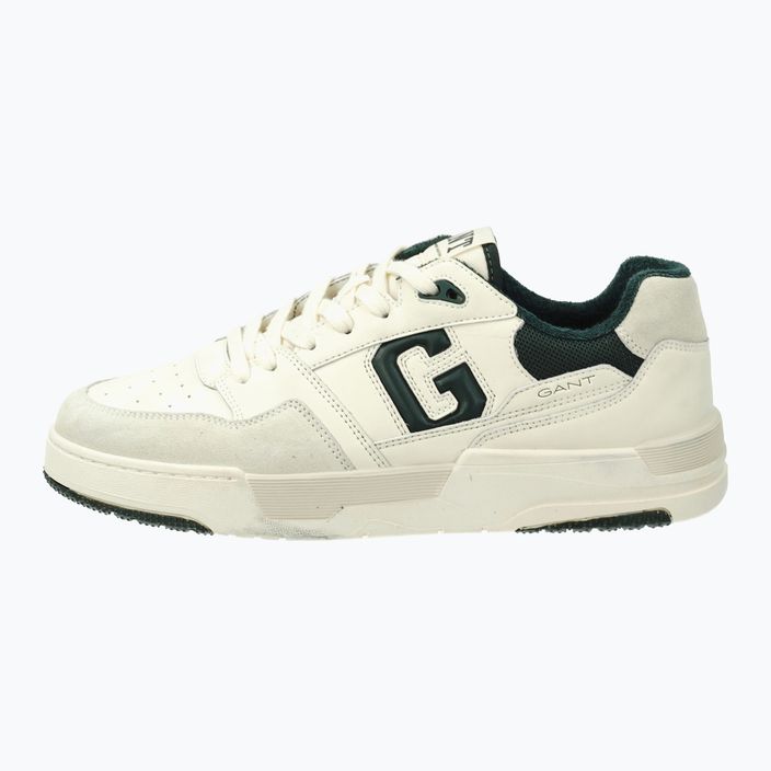 GANT men's Brookpal off white/green shoes 8