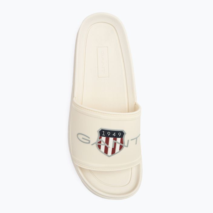 GANT Pierbay white men's slides 5