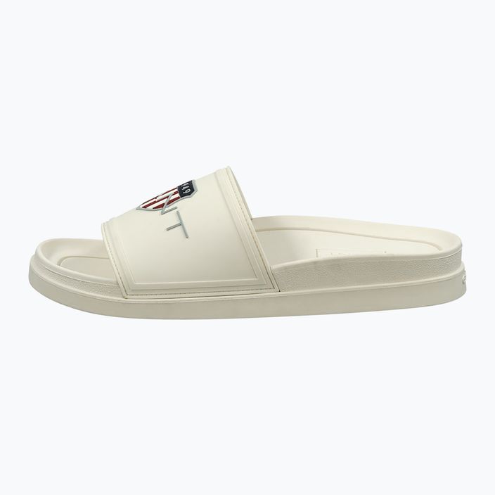 GANT Pierbay white men's slides 9