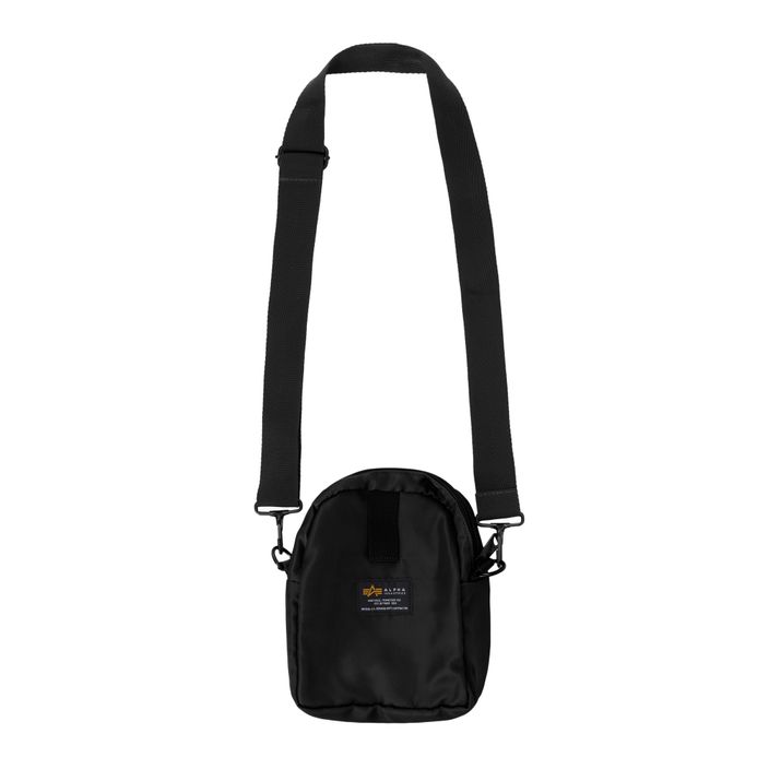 Alpha Industries Crew shoulder bag black 2