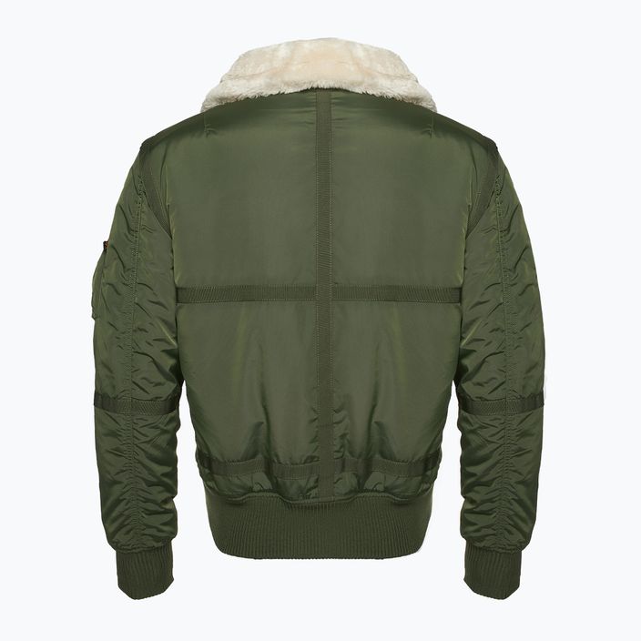 Alpha Industries men's jacket B15-3 TT sage green 2