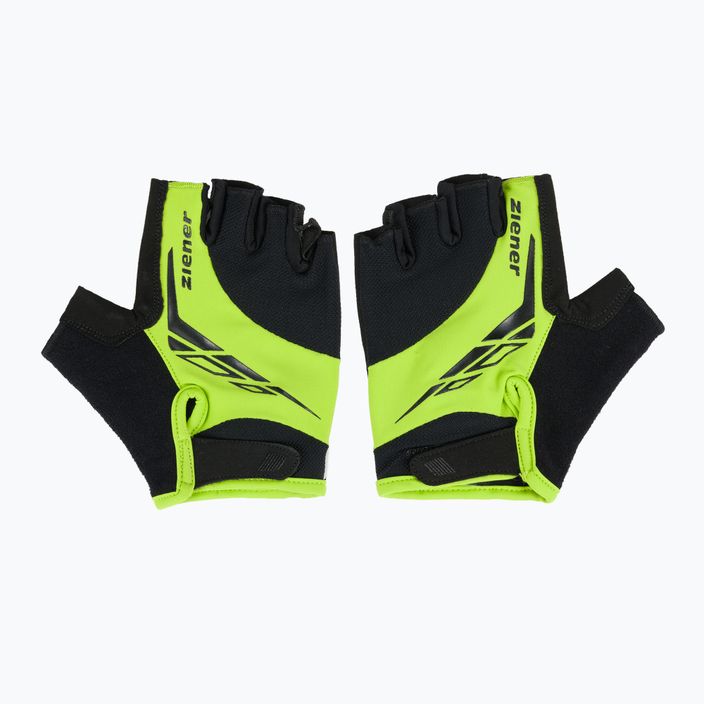 ZIENER MTB Cycling Gloves Ceniz GELshock black-green Z-988205/568 2