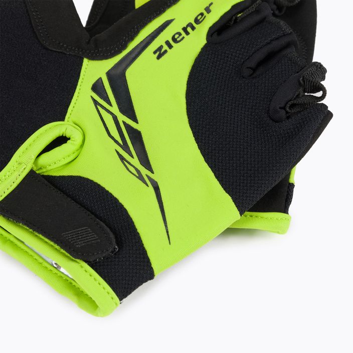 ZIENER MTB Cycling Gloves Ceniz GELshock black-green Z-988205/568 4