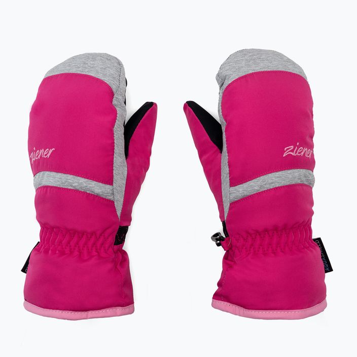 ZIENER Children's Snowboard Gloves Lejanos As Mitten pink 801947.766 2