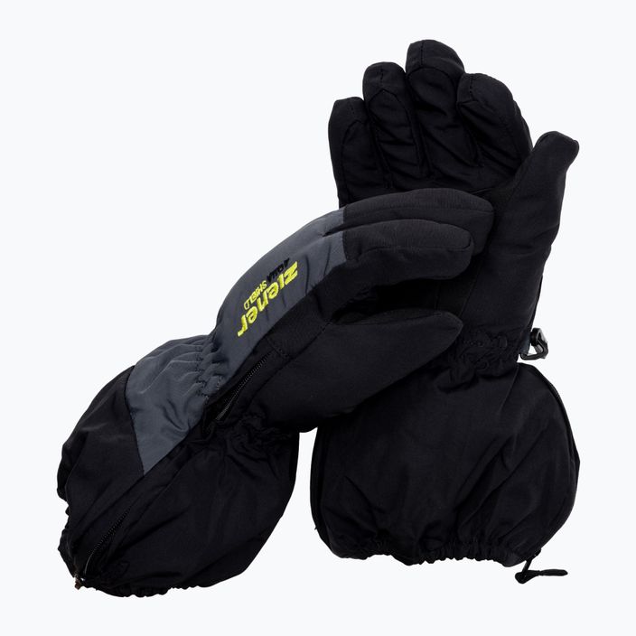 Children's ski glove ZIENER Levio As Minis black 801976.12