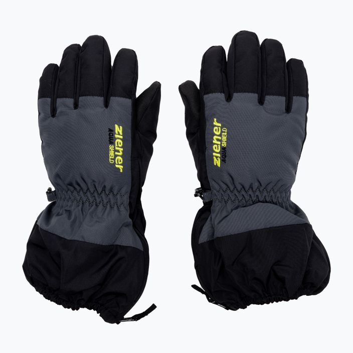Children's ski glove ZIENER Levio As Minis black 801976.12 3