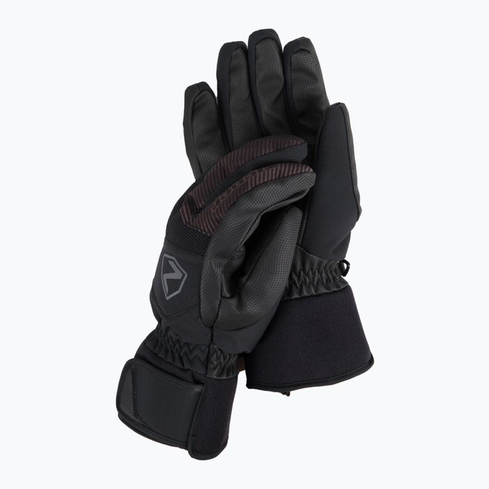Men's ski glove ZIENER Ginx As Aw black 801066.12