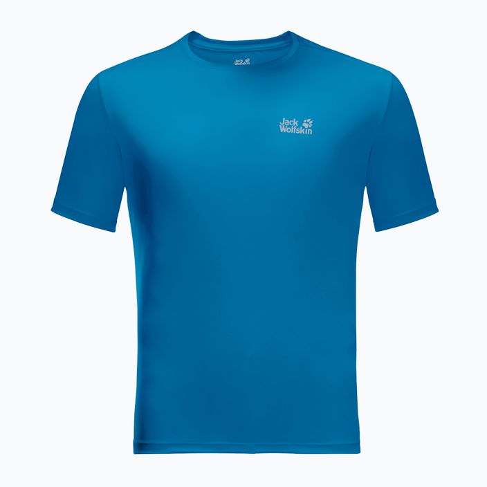 Jack Wolfskin men's trekking T-shirt Tech blue 1807071_1361 3